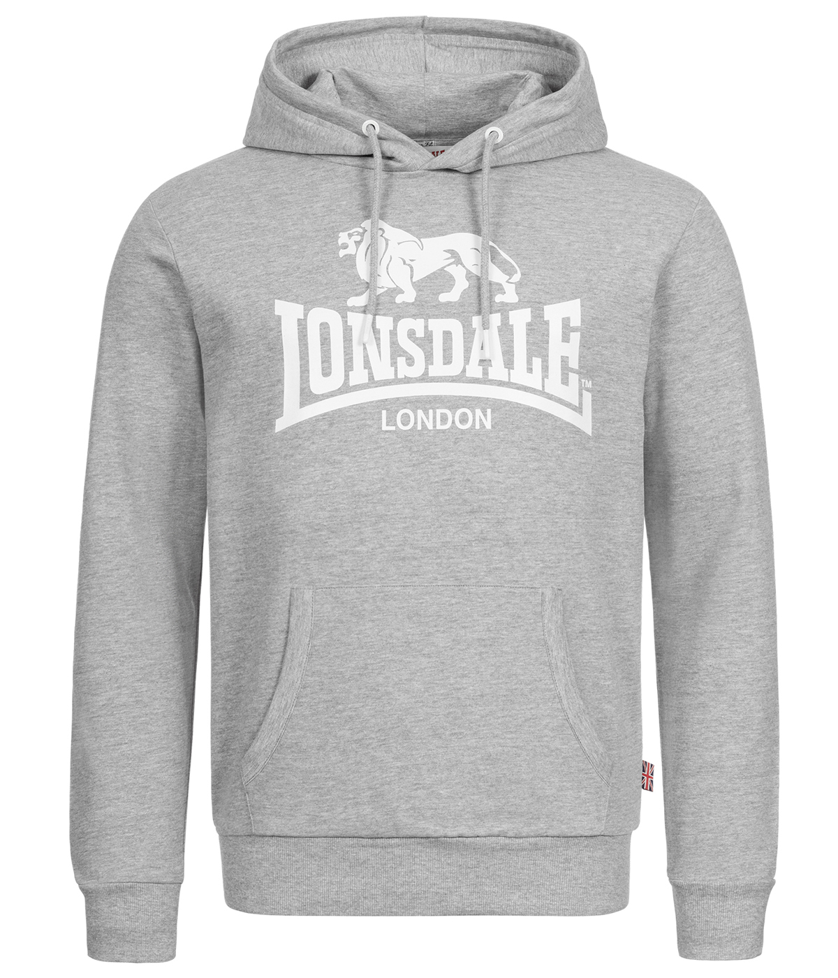 SUDADERA LONSDALE FREMINGTON GRIS